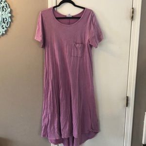 Lularoe midi dress with pocket